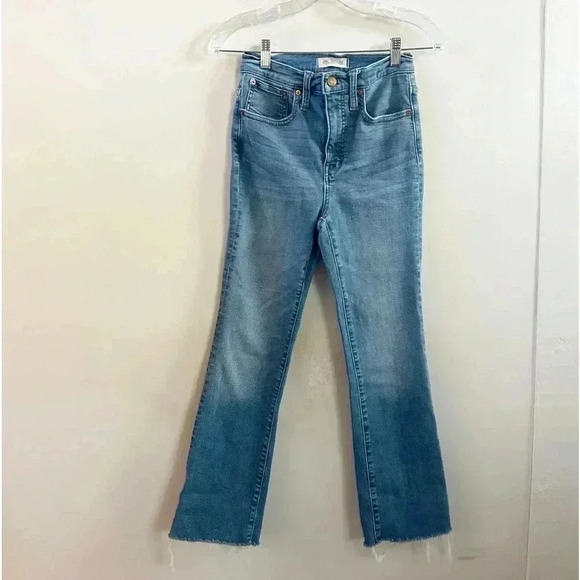 Madewell cali Demi boot jeans 24 - Picture 2 of 6